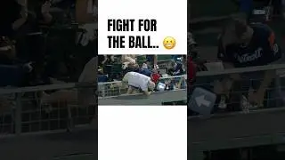 battle for the ball.. 😬