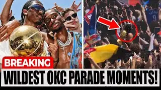 OKC Thunder&rsquo;s Viral Champions Parade Moments You Have to See!