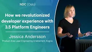 How we revolutionized developer experience with 3.5 Platform Engineers - Jessica Andersson