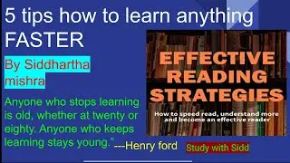 5 tips how to learn anything faster #learning #reading #listening #fast with full explanation 📖👨&zwj;🎓📚