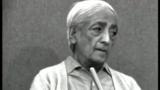 I have a ten foot wall around me. What do I do? | J. Krishnamurti