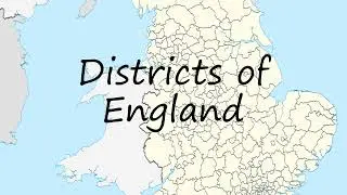 How to pronounce Districts of England in English?