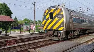 Amtrak Avelia Test Train & Septa Train Action on the Main Line!
