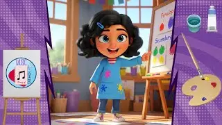 Unlock Color Secrets! The ULTIMATE Kids' Guide to the Color Wheel (Primary, Secondary, Tertiary)