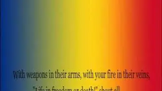 Romanian National Anthem, Deşteaptă-te, rom&acirc;ne! english lyrics