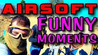 Funny Airsoft Moments Vol. 1 - SHOT IN THE ASS