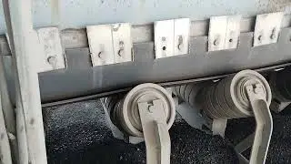 conveyor belt skirt board rubber #chp #powerplant