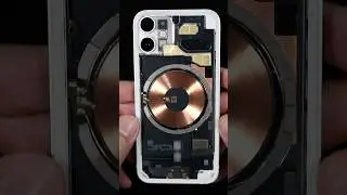 Transparent iPhone 12 Mini Back Glass Mod