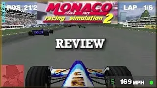 Monaco Grand Prix Racing Simulation 2 - PS1 - with Commentary !!