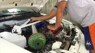 3 point strut bar installed on honda civic eg hatchback