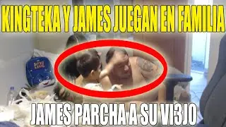 🔥 JAMES PARCHADOR!! KINGTEKA Y JAMES JUEGAN EN FAMILIA A LAS LUCHITAS !! 🔥