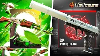 NEW CASE GAVE ME USP-S PRINTSTREAM !!! - HELLCASE