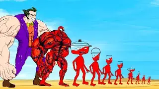 Evolution Of CARNAGE Vs Evolution Of MONSTER RADIATION : Returning From The Dead SECRET - FUNNY