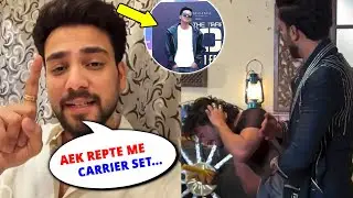 OMG😱- Elvish Yadav Slap Orry & Maxtern The 50 Show Interview - Elvish Reaction