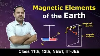 Magnetic Elements of the earth | Magnetism and matter | 12th Physics #cbse