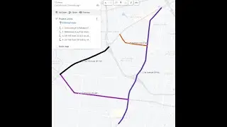 Draw Lines on Google Map and Export as PDF or KMZ file