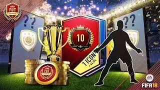 FUT CHAMPIONS TOP 10 MONTHLY REWARDS - 55 TOTW PLAYERS AND 1 ICON!! FIFA18