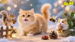 Natural Cat TV &ndash; Cat Fun Universe Featuring Wildlife Motion and Cheerful Nature Ambience 🎉🐾