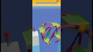 Can I Beat the Impossible Fun Race 3D Levels? 😱💥 #Shorts