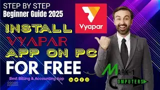 How to Install Free Vyapar App on PC | Digital Marketing Students Tutorial for Beginners