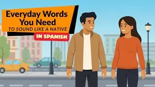 Everyday Spanish Words & Phrases You Must Know | A1–A2 Conversation (Slow & Clear)
