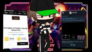 FNAF:SB обзор (+мое мнение)говно или топ |gacha life/club|