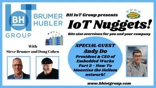 IoT Nuggets | How to monetize the Helium network w/ Andy Do, President and CEO of Embedded Works.