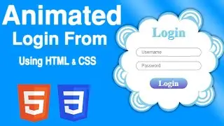 Animation Login Form HTML & CSS l CSS Login Form Design l Login From In HTML & CSS l css idea