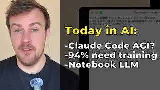 Today in AI: Claude Code Goes Viral, 94% Need AI Training, Notebook LM Makes Slides