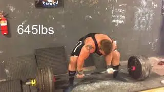 ANDREW HAUSE- Raw deadlift attempts @242