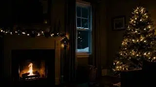 Cozy Christmas Fireplace Piano 🎄🔥 Calm Music for Deep Sleep