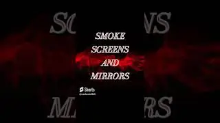 SMOKE SCREEN & MIRRORS‼️⛔️  #2corinthians11 #warning #stayalert #pray#smokescreen#deception