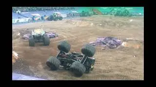 Monster Jam up at the Syracuse Carrier Dome (2016)