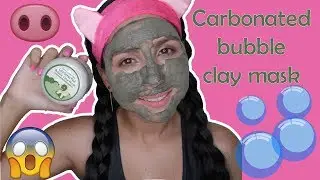 Carbonated bubble clay mask WOW ! SI FUNCIONA!!