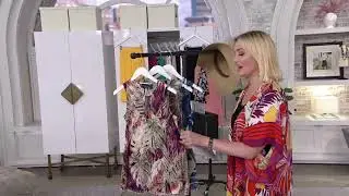 Attitudes by Renee Sleeveless Keyhole Textured Top on QVC