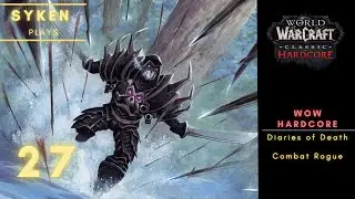 #27 WOW Classic Hardcore Combat Rogue (Death = Delete), Stitches Server