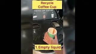 How to Recycle Coffee Cup- Waste Recycling Station Perth Australia 🇦🇺