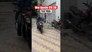 New TVS Apache RTR 310 | Test Ride  #tvsapachertr310 #rtr310 #apachertr310