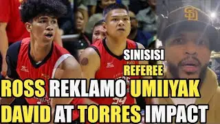 GINEBRA CHRIS ROSS UMIIYAK REKLAMO SINISISI REFEREE | JAYSON DAVID AT TORRES BIG IMPACT !