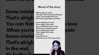 Moral of the story Ashe #song #songs #songlyrics #learning #learnenglish #dailyenglish #english