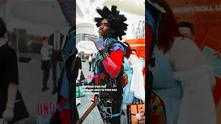 Spider Punk Cosplay | Spider-Man: Into the Spider-Verse🔥 | Hobie Brown #spiderverse #shorts
