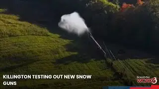 Killington testing out new snow guns