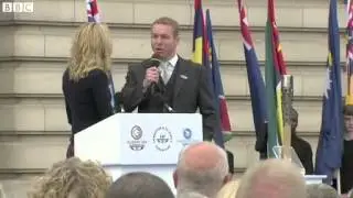 Commonwealth baton begins relay