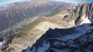 Chamonix Wingsuit Tree Line (crash)