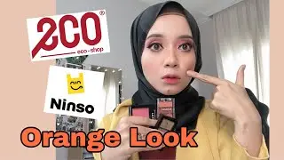 Rm 2 ECO Makeup Tutorial Orange Look