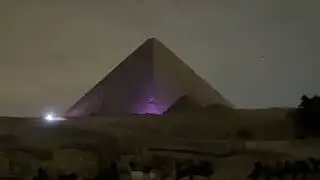 Sound and Light Show - Pyramids of Giza
