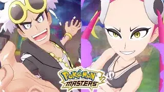 GUZMA & GOLISOPOD + PLUMERIA & SALAZZLE SYNC MOVE ANIMATIONS!
