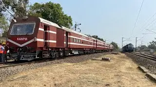 Nainpur junction railway mock drill 