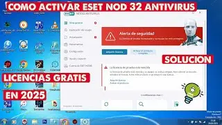 LICENCIAS ESET NOD 32 ANTIVIRUS GRATIS (LICENCIAS PERSONALES) EN 2025 - ACTIVACI&Oacute;N