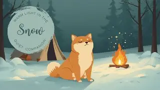Warm Light in the Snow | Quiet Companion Ambient Music